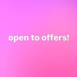 Feel free to make an offer :)